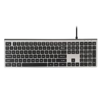 Teclado USB Windows PC Space Mate Grey 