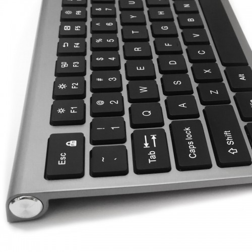 Teclado USB Windows PC Space Mate Grey 