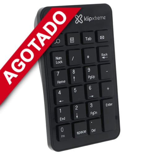 Teclado numérico inalámbrico KlipXtreme Zypher