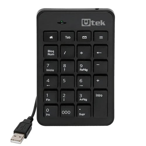 Teclado numérico USB Notebook Mac Utek 