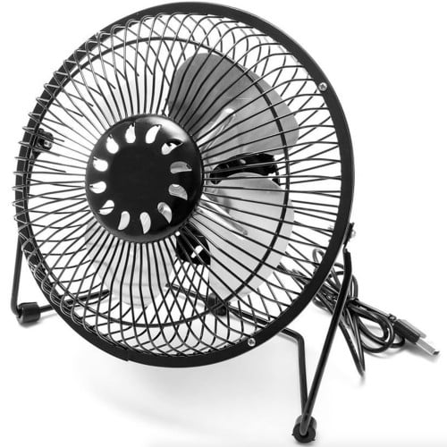 Ventilador USB Escritorio XL 19 cms metálico Ventilador USB Escritorio XL 19 cms metálico