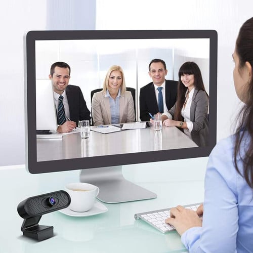 Webcam 1080p con micrófono por USB Webcam 1080p con micrófono por USB