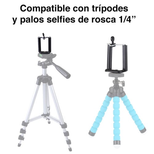 Adaptador celular para tripode palo selfie atril Adaptador celular para tripode palo selfie atril