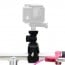 Abrazadera montaje celular GoPro atril brazo Monitor