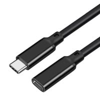 Cable extensión USB C de 1.8 mts macho hembra
