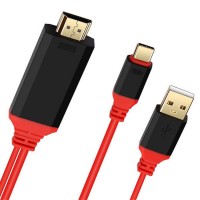 Cable MHL USB tipo C a HDMI Mac Samsung Huawei