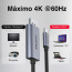 Cable USB C a Displayport 1.2 4K 60Hz 2 mts