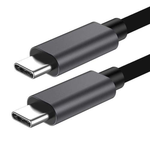 Cable USB tipo C a USB tipo C hasta 5A 60W 2 mts