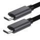 Cable USB tipo C a USB tipo C hasta 5A 60W 2 mts