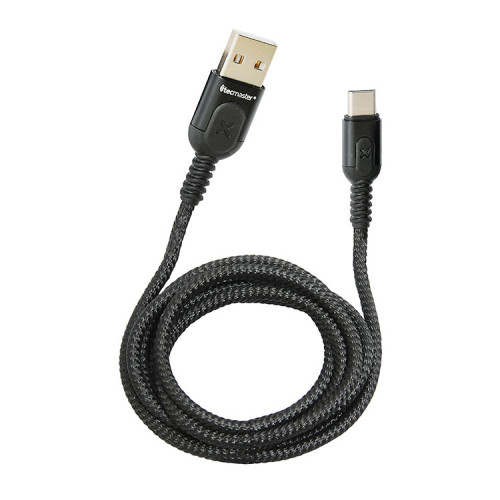 Cable USB C cordón flexible Máx 3.1A con luz RGB 