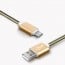 Cable USB tipo C a USB de 1 metro cordón metal