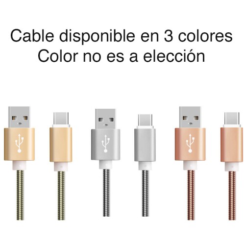 Cable Usb Tipo C Cargador Celular Smartphone 1 Metro