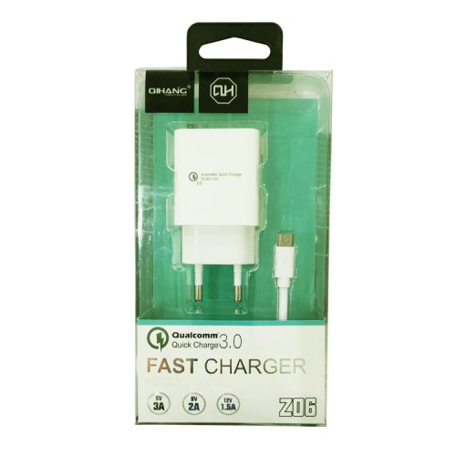 Cargador USB-C 1 USB Turbo Quick Charge 3.0
