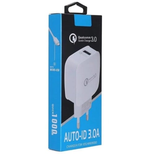 Cargador USB C con cable Carga Rápida MJ-A03