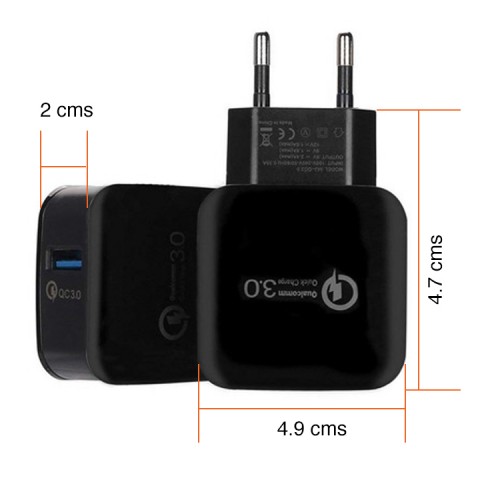 Cargador USB C con cable Carga Rápida MJ-A03