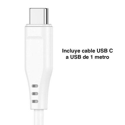 Cargador USB C Carga Rápida 20W certificado SEC Cargador USB C Carga Rápida 20W certificado SEC