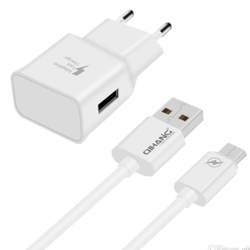 Cargador celular 5V 3A Micro USB Carga Rápida 3.0