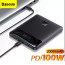 Batería Externa 100W USB C Notebook Mac y celular