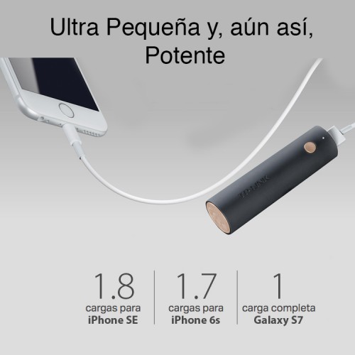 codo Crueldad guerra Powerbank batería externa celular 3350mAh TP-Link