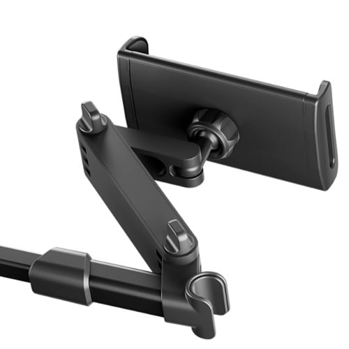 Soporte celular asiento trasero auto extensible  Soporte celular asiento trasero auto extensible