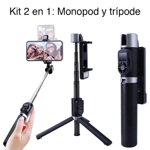 Bastón Monopod Palo Selfie Celulares Cámaras Boton