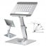 Soporte iPad Pro Air aluminio giratorio ajustable