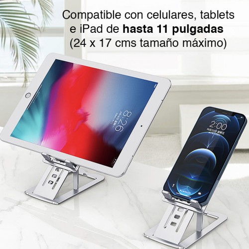 Soporte iPhone iPad Aluminio Ajustable NW-S3
