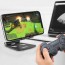 Soporte base celular tablet escritorio ajustable plegable