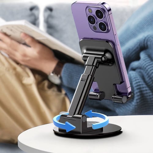 Soporte celular rotación 360 ajuste altura Soporte celular rotación 360 ajuste altura