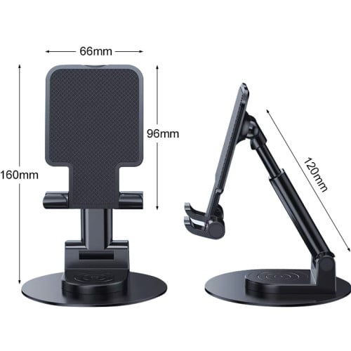 Soporte celular rotación 360 ajuste altura Soporte celular rotación 360 ajuste altura