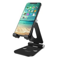 Soporte base celular tablet escritorio ajustable plegable