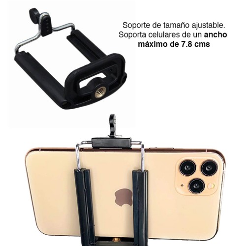 Mini trípode para celular metálico MA-055