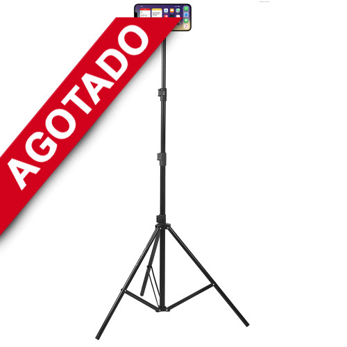 Trípode celular altura ajustable hasta 180 cms Trípode celular altura ajustable hasta 180 cms
