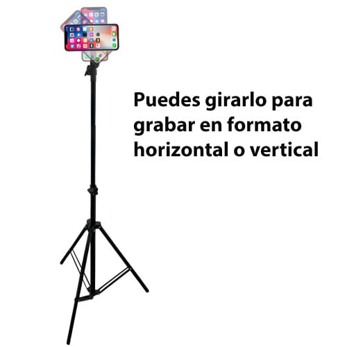 Trípode para celular alto de hasta 200 cms