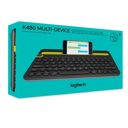 Teclado Bluetooth Logitech con soporte K480