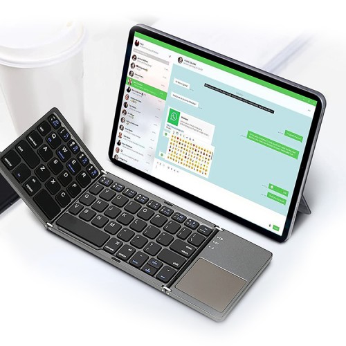 Teclado Plegable Bluetooth con TouchPad NW-PB70