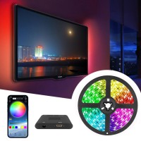 Tira Led TV sincronización colores HDMI 5 mts