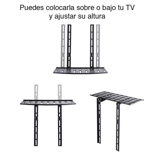 Repisa Estante TV Soporte Barra Sonido Deco Consola SoundBar
