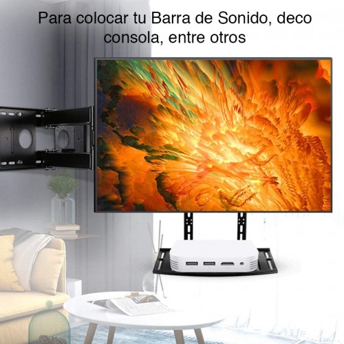 Repisa Tv Soporte Barra Sonido, Soundbar Tv-07