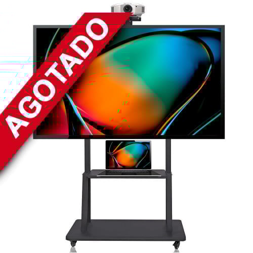 Soporte TV con ruedas Pedestal Móvil 100"