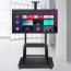 Soporte TV con ruedas Pedestal Móvil 100"