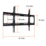 Soporte TV pared muro 27 a 60 pulgadas fijo MV009