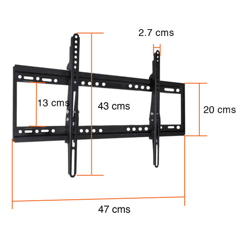 Soporte TV pared muro 27 a 60 pulgadas fijo MV009 Soporte TV pared muro 27 a 60 pulgadas fijo MV009