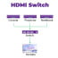 Switch HDMI 4K 2.0 de 3 puertos Ulink 