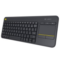 Teclado inalámbrico Smart TV PC TouchPad Logitech 