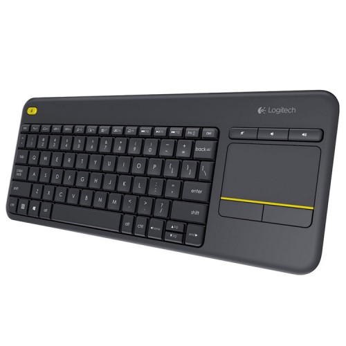 Teclado inalámbrico Smart TV PC TouchPad Logitech 