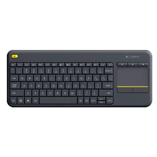 Teclado inalámbrico Smart TV PC TouchPad Logitech 