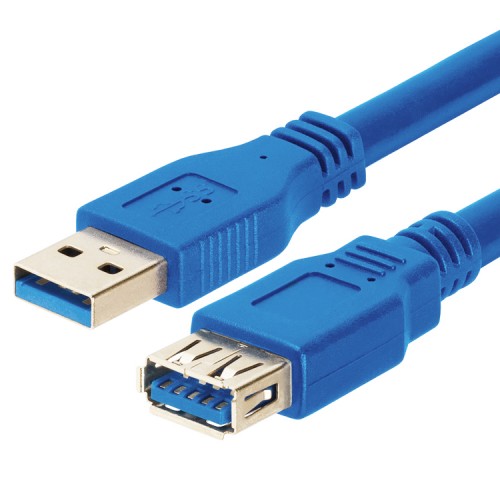 Cable alargador USB 2.0 type A to C, 5 mts