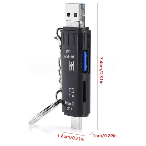 Lector de tarjetas Micro SD USB C / USB 3.0 / Micro USB Lector de tarjetas Micro SD USB C / USB 3.0 / Micro USB