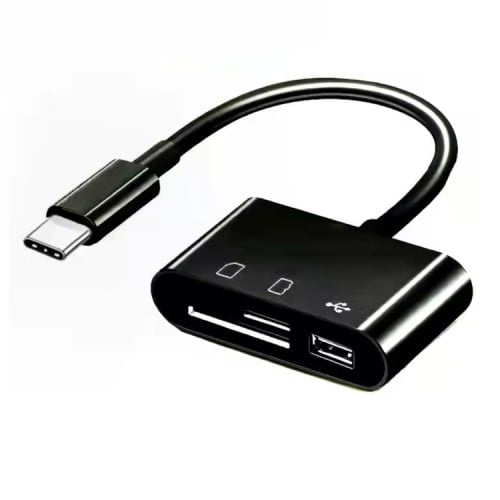 Lector USB C tarjetas SD Micro SD y Pendrive Lector USB C tarjetas SD Micro SD y Pendrive